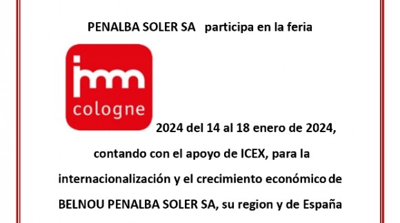 SUBVENCIÓN PROMOCIÓN EXTERIOR 2023 - COLONIA